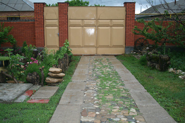 дизайн двора