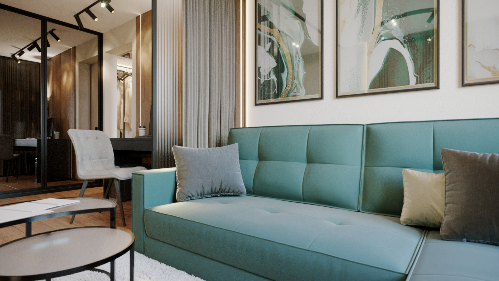 Трехкомнатная квартира в ЖК «Цивилизация»