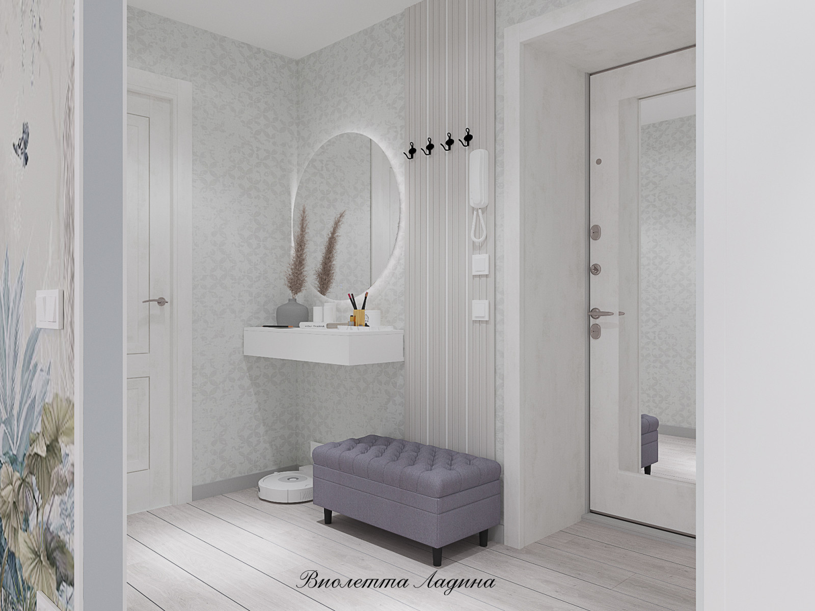 Квартира  в светлых тонах.. Двушка.