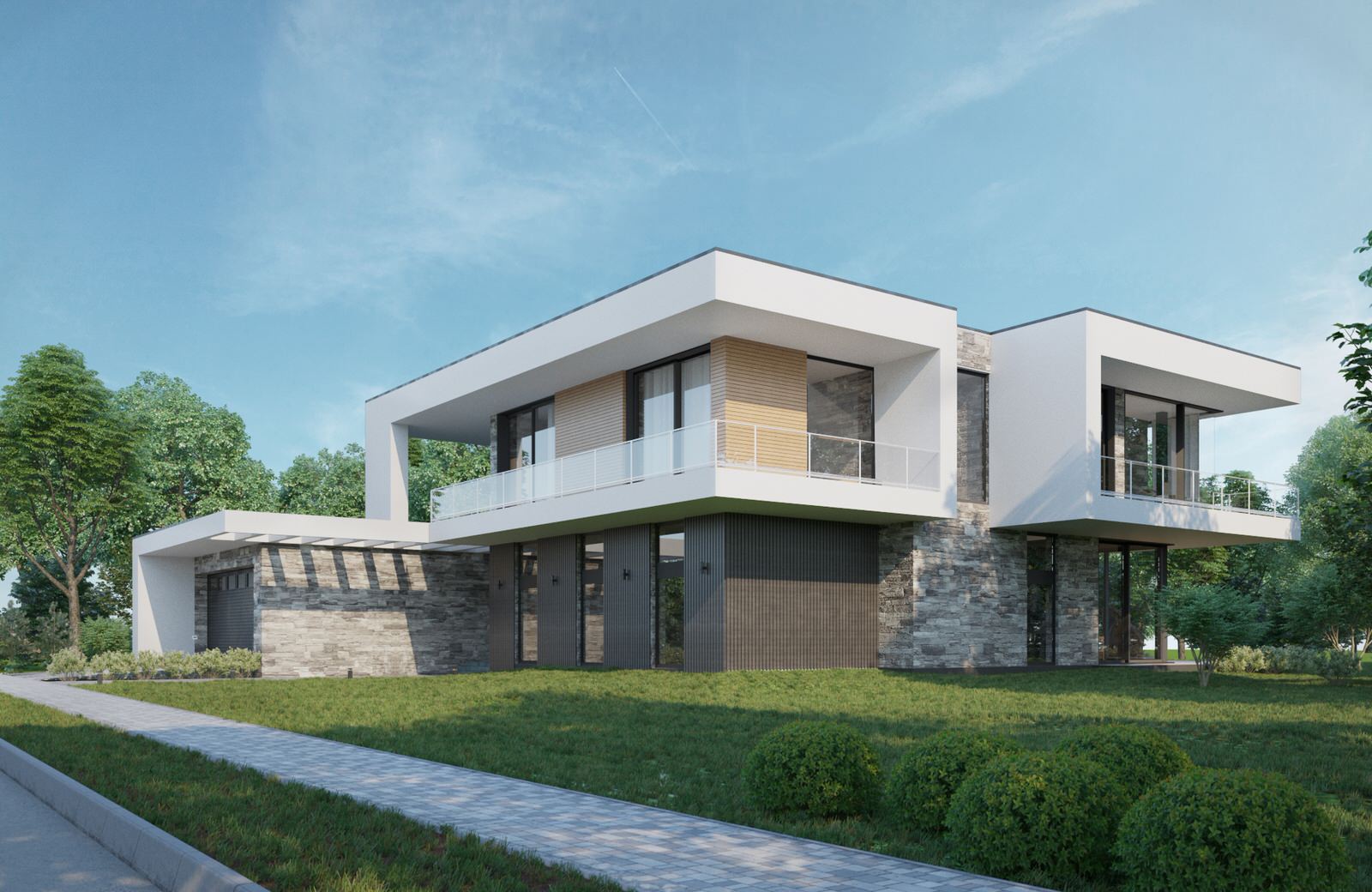 Обложка проекта: Жилой дом Московская область