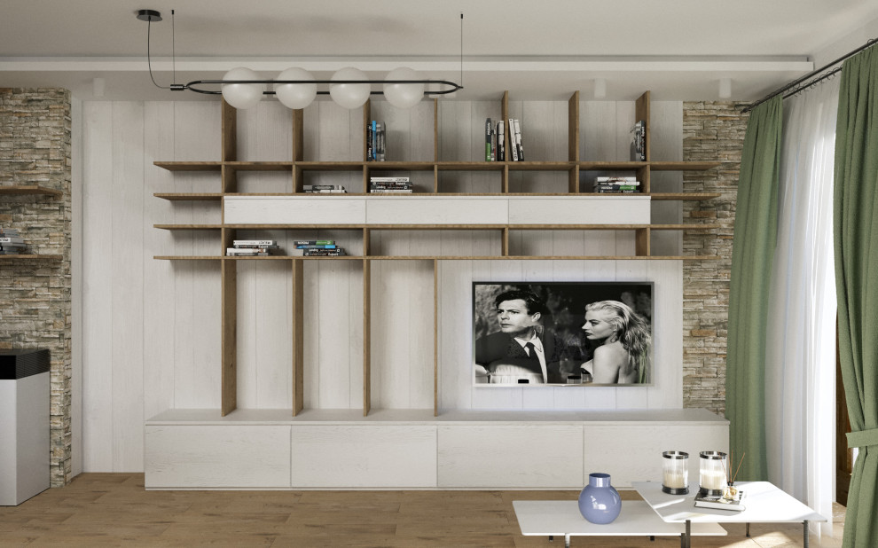 Progetto Soggiorno ad un piccolo appartamento a Gorizia