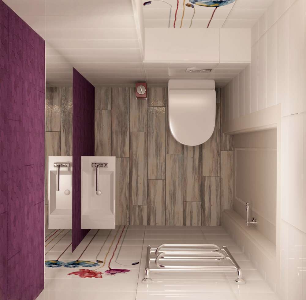 Эклектичный интерьер в ЖК Петровский, 100 кв. м. (г. Новосибирск)