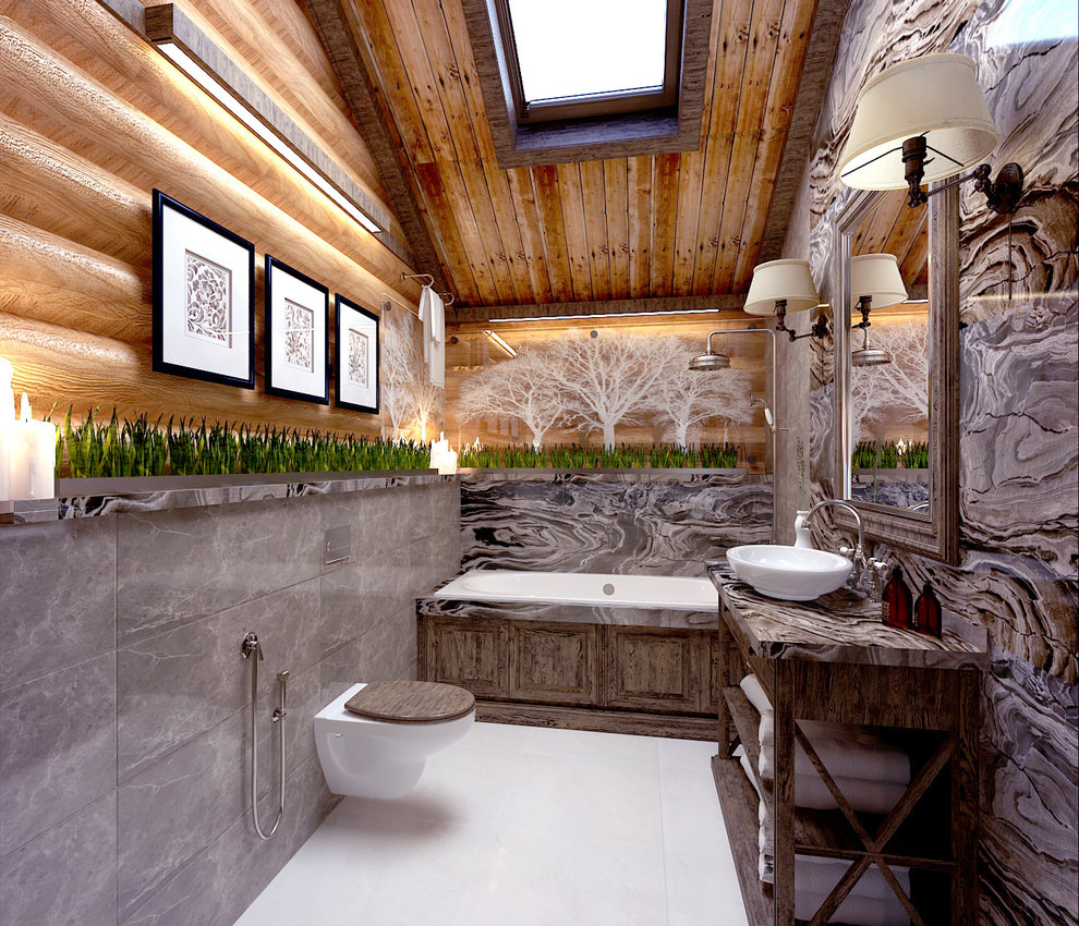 Лесной домик в стиле кантри