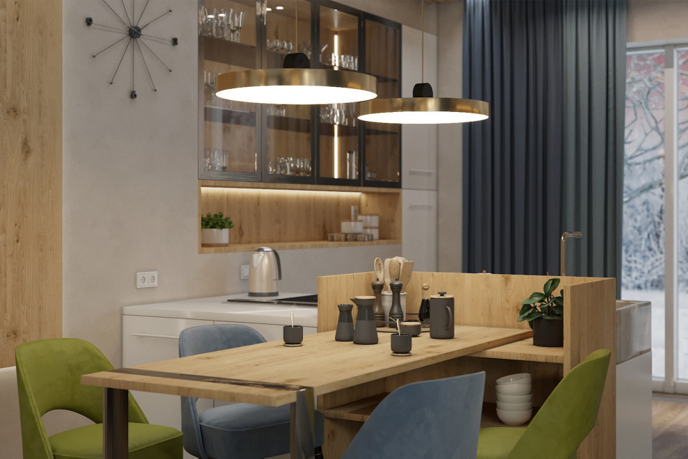 Гостиная в загородном доме