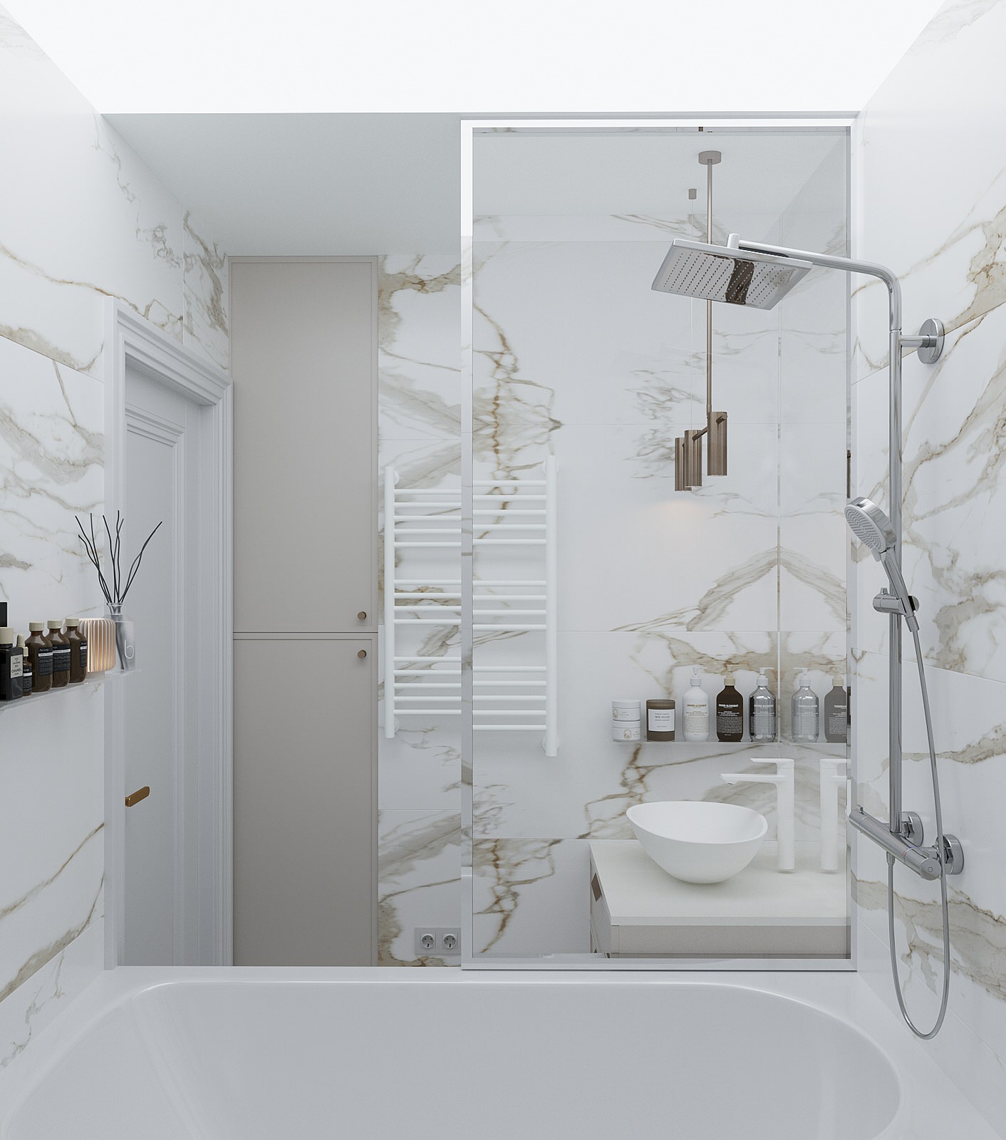 Дизайн проект квартиры 80 кв.м.