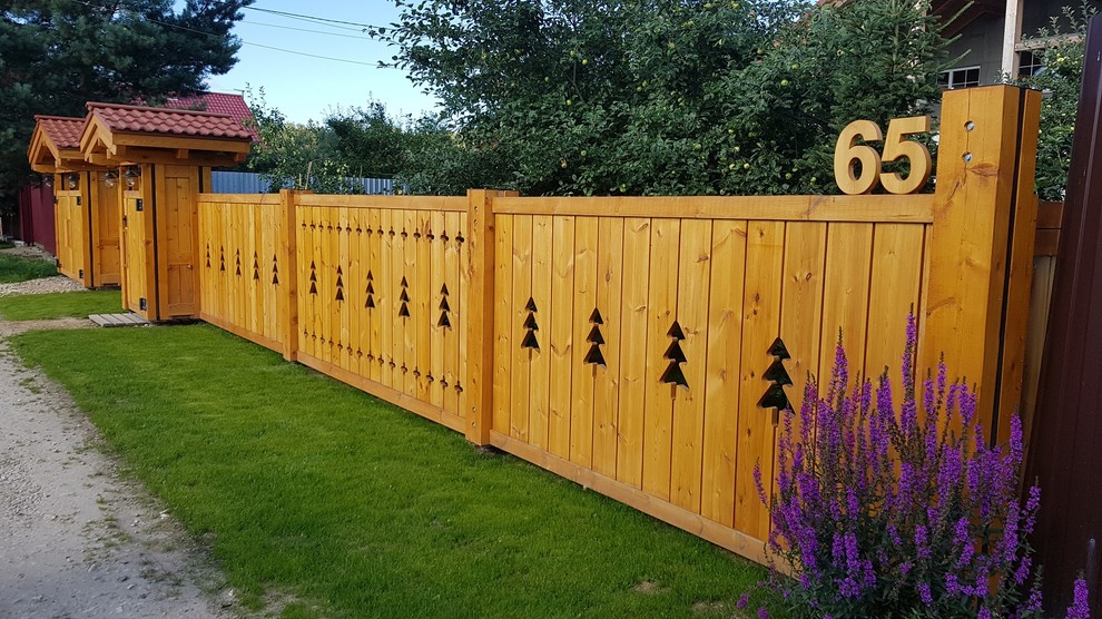 Заборы в стиле ШАЛЕ