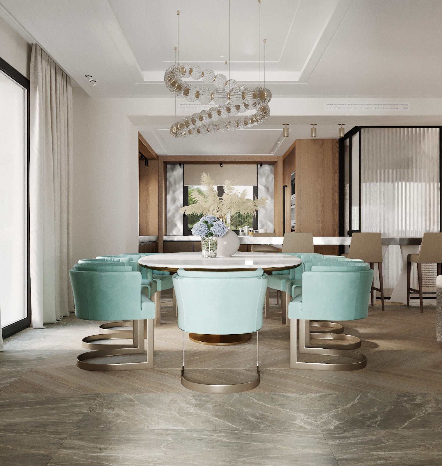 Загородный жилой дом