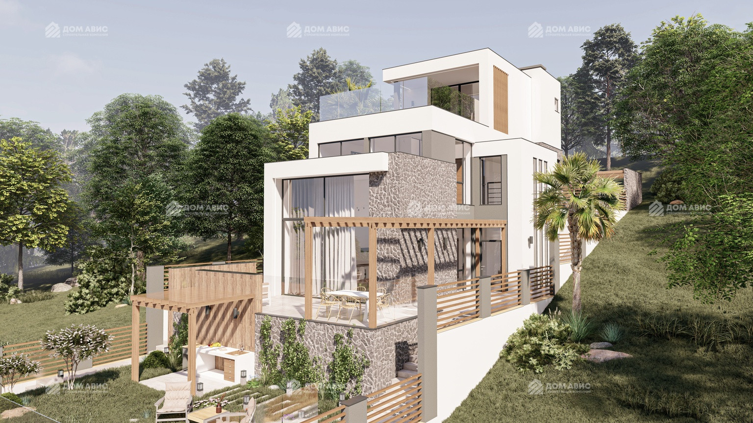 проект дома в Сочи, Черешня