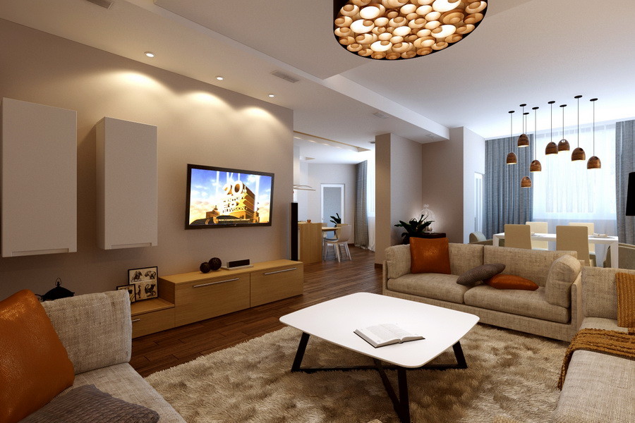 Дизайн интерьера дома "Африканский мотив"