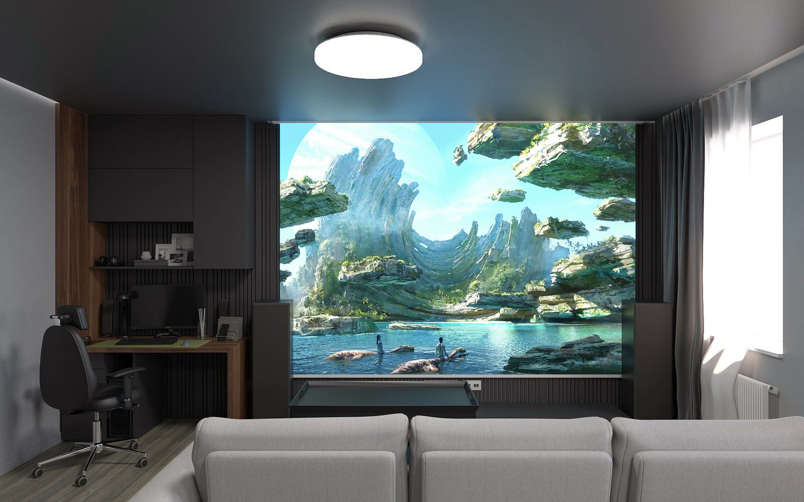 Дизайн проект квартиры 93м