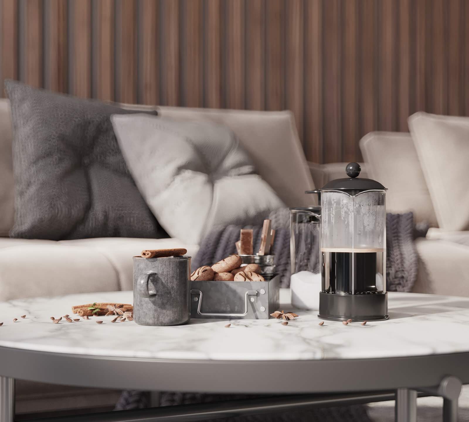 Стильная гостиная