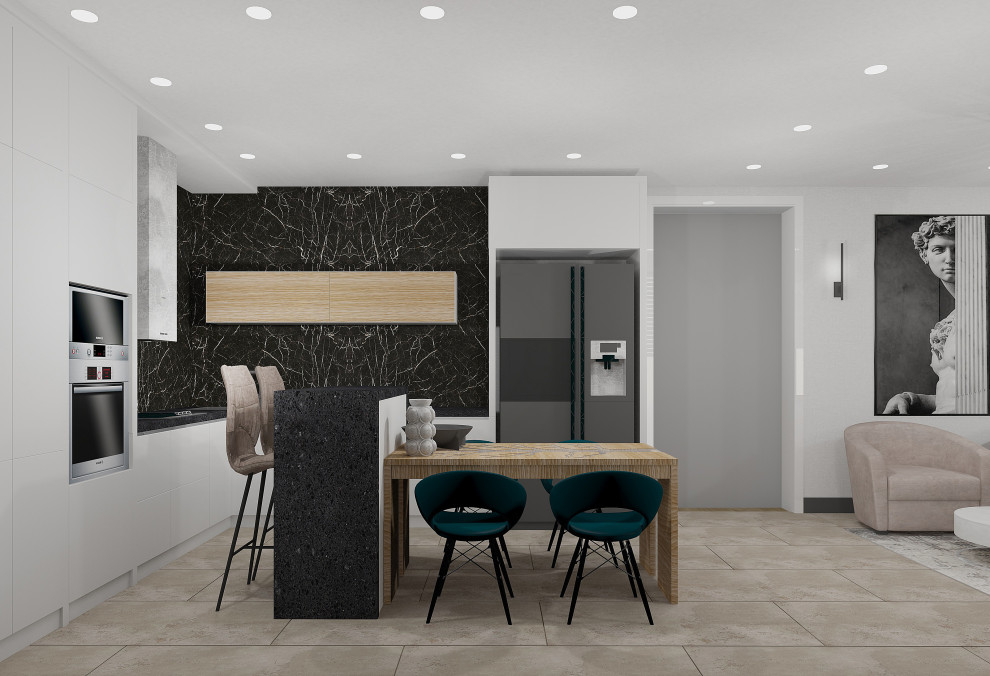 Проект таунхауса в современном стиле