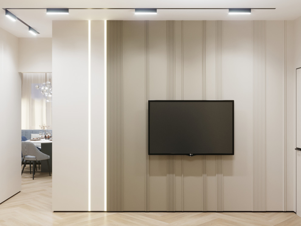 Коридор с функцией гостиной