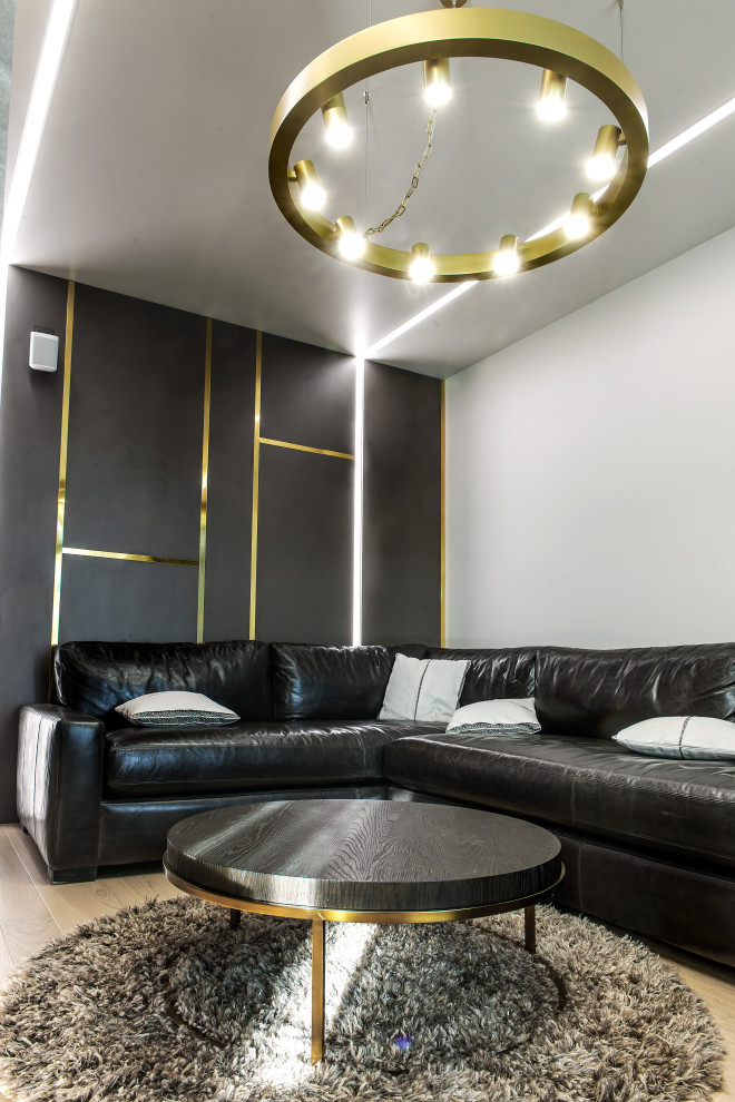 Гостиная. Дизайн проект квартиры на Петровском острове