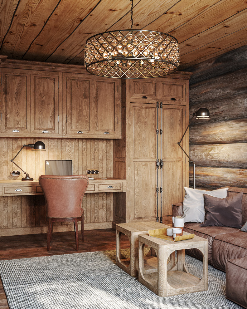 Дом из кело. Спальня студента