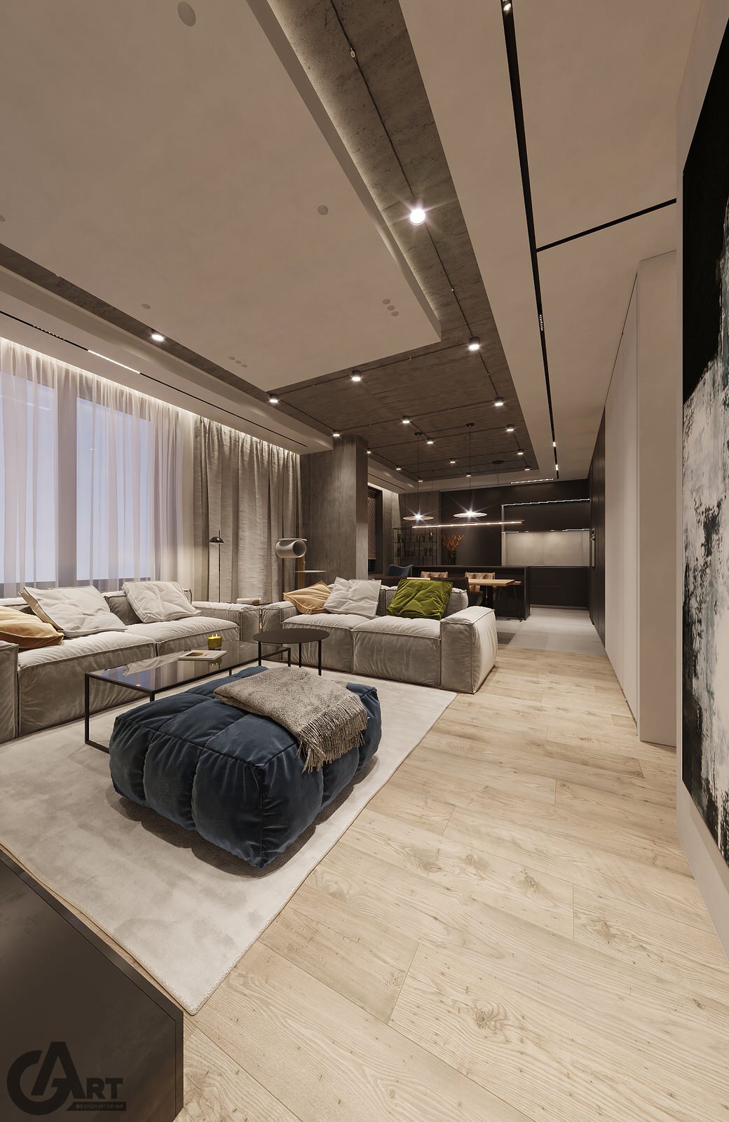 Проект квартиры на улице Верхние поля