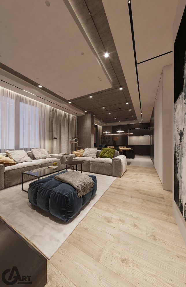 Проект квартиры на улице Верхние поля