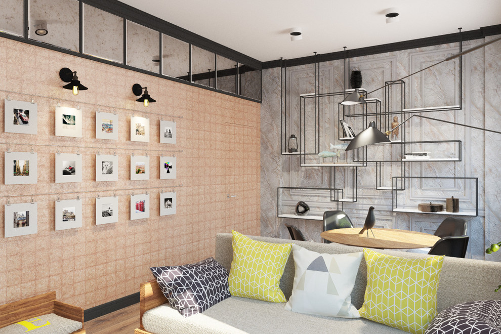 Гостиная в стиле Лофт