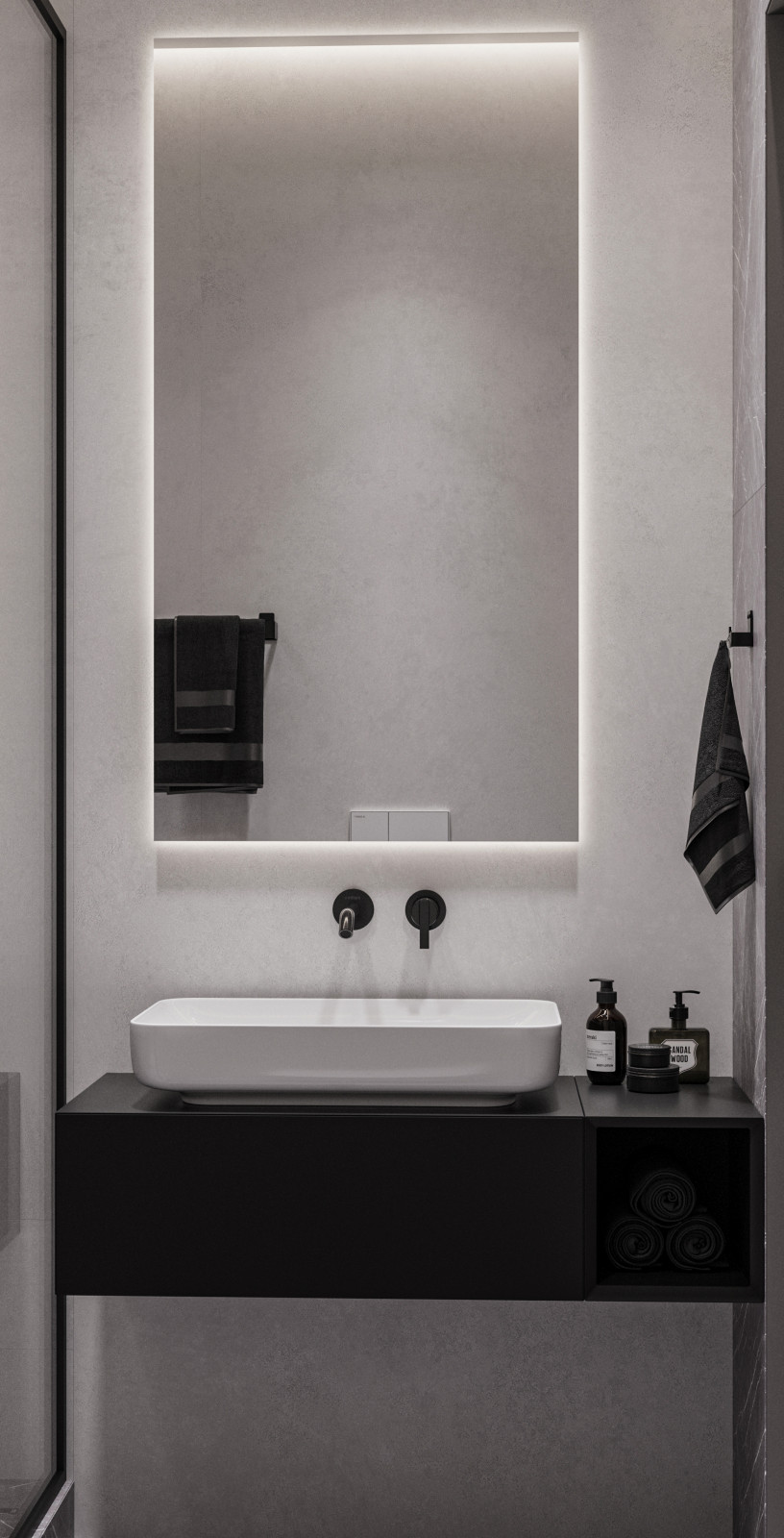 Современный интерьер квартиры для молодого человека