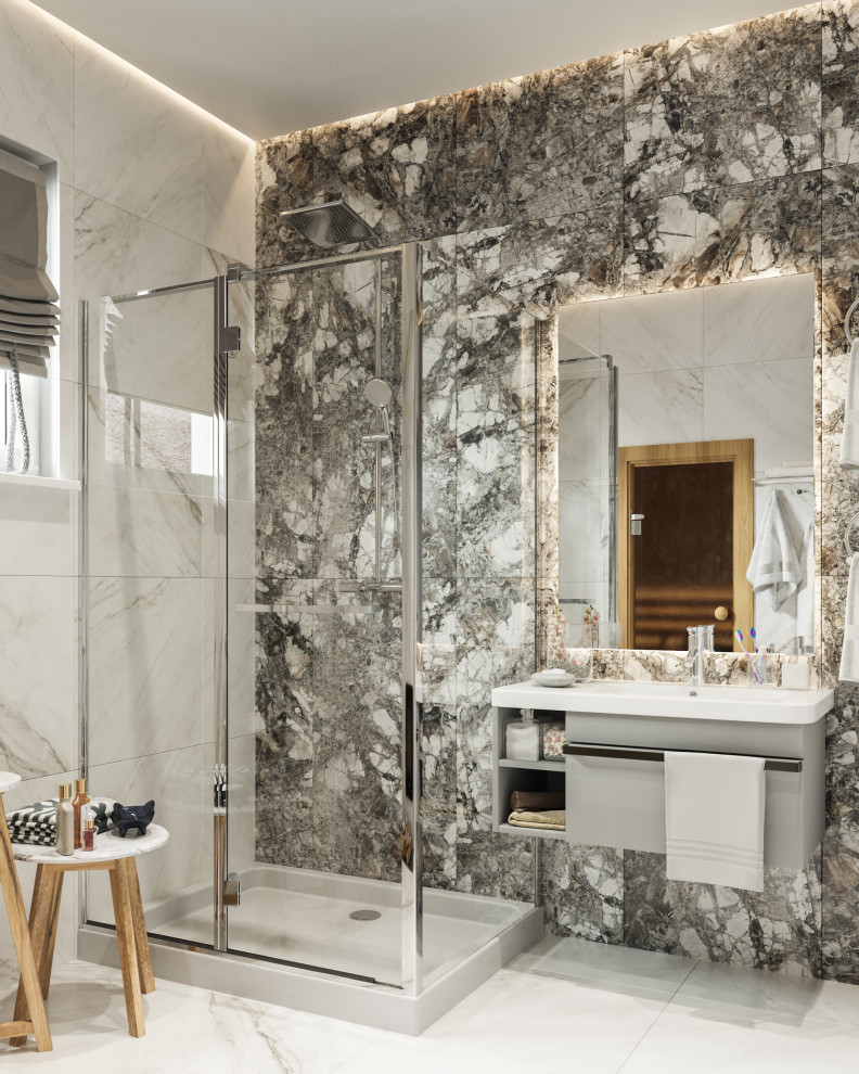 Дизайн интерьеров дома в п.Тайцы, Ленинградская область