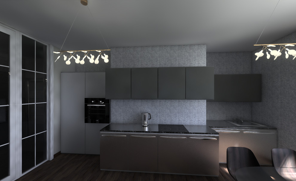 Обложка проекта: Загородный дом с элементами лофт