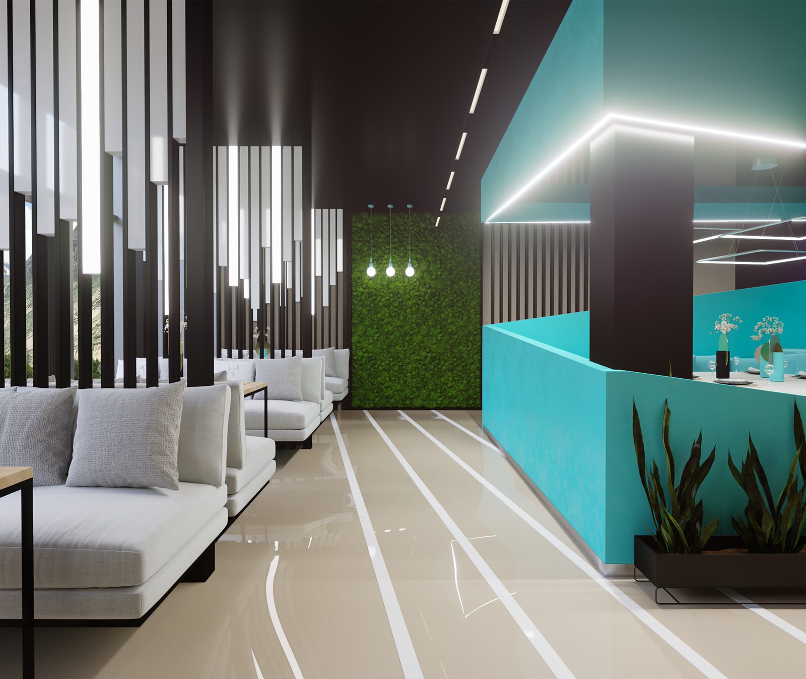 Дизайн интерьера ресторана