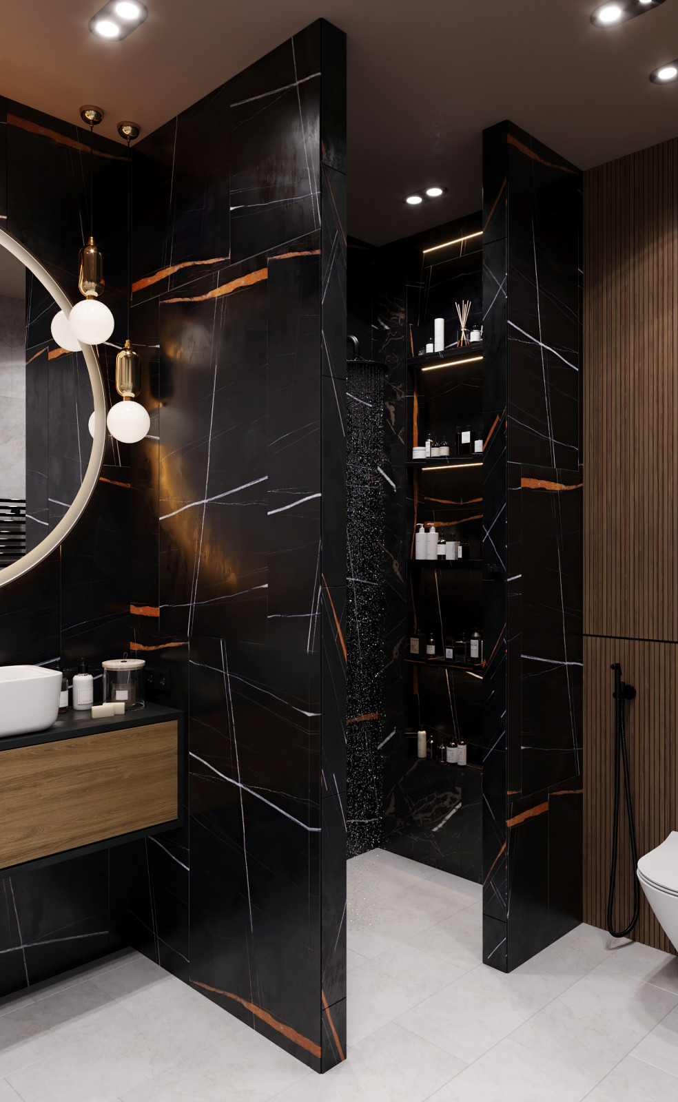 Санузлы в загородном доме