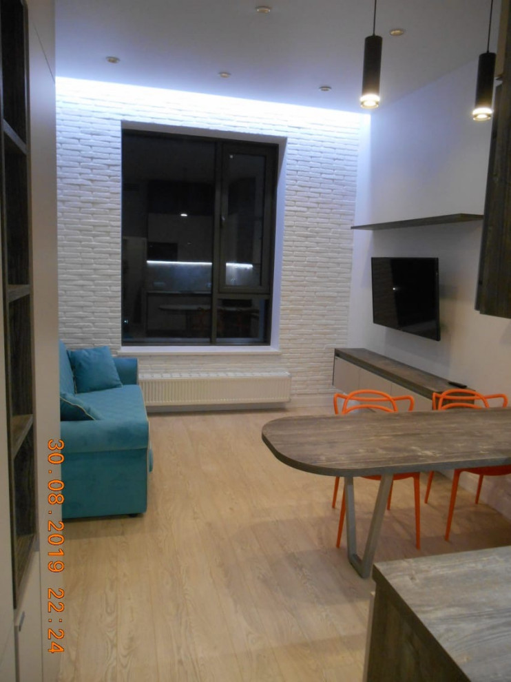 Обложка проекта: Студия в ЖК «Пресненский вал 21»