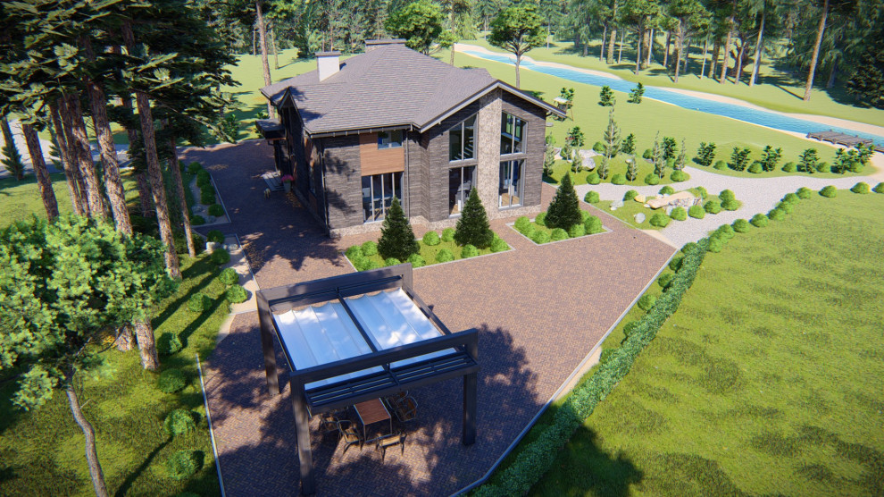 жилой дом в "Сосновом Бору"