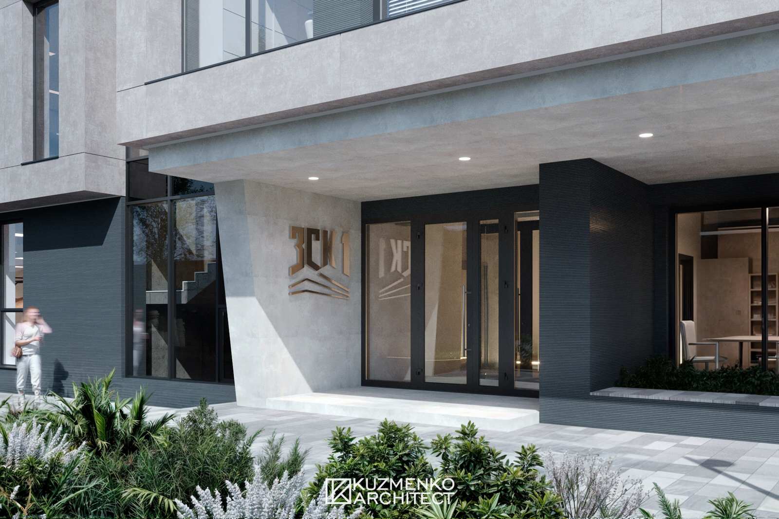 Обложка проекта: Административное здание "ЗСК1"