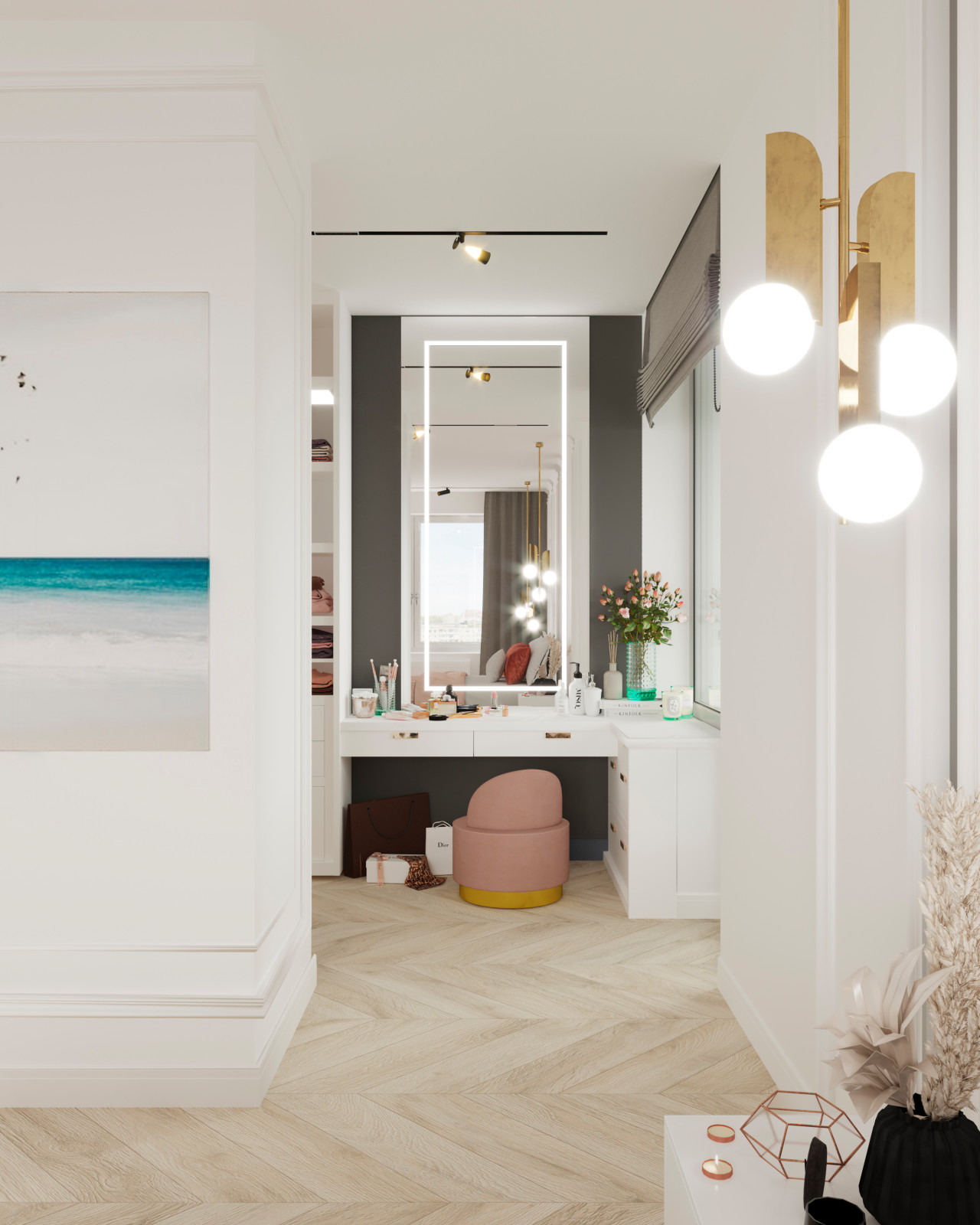 Квартира с яркими акцентами