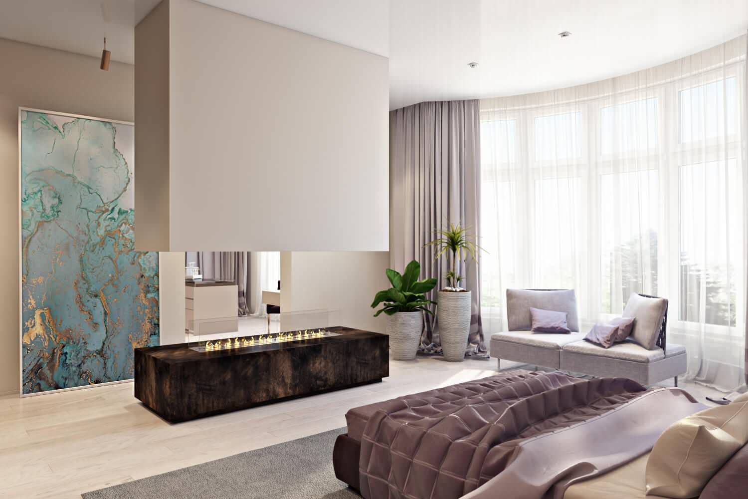 Дизайн квартиры "Городская сказка"