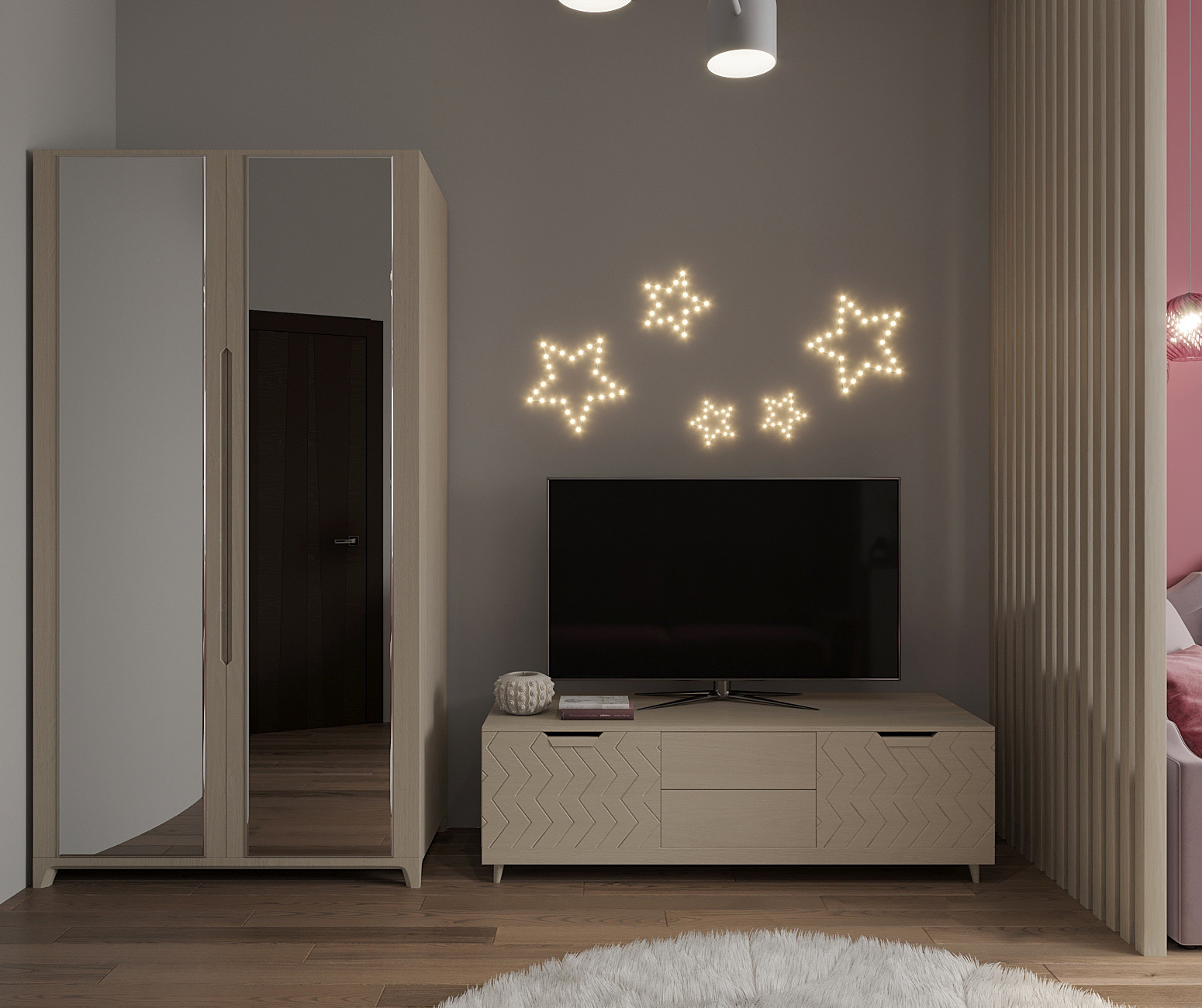 Комната младшей девочки