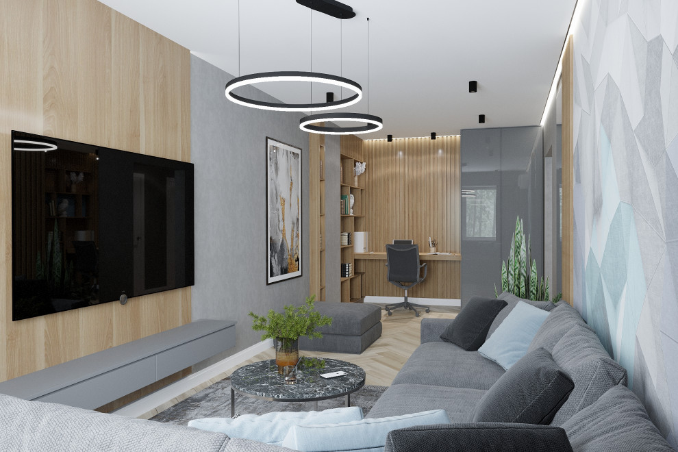 квартира минимализм 50м2