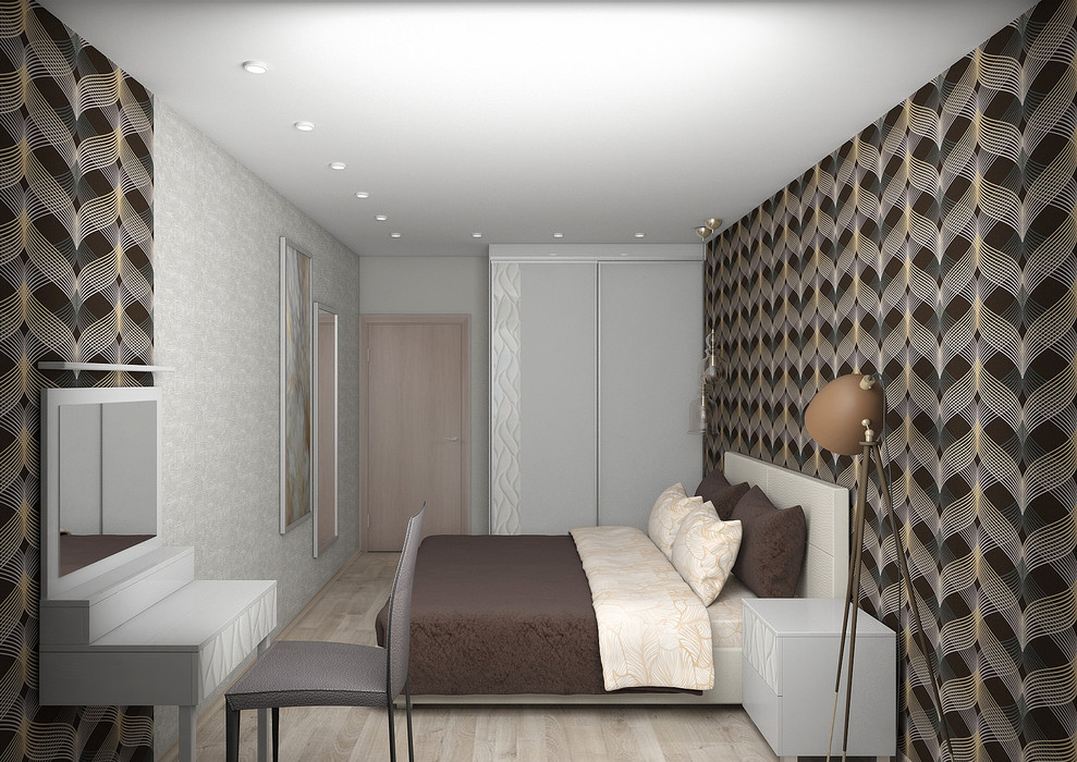 Бюджетный проект в панельном доме.