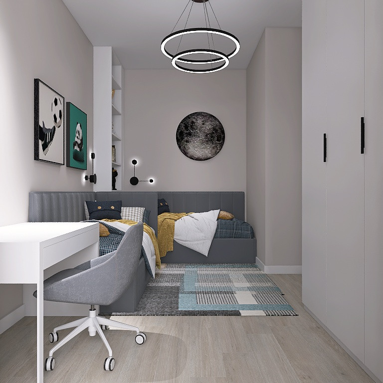 Обложка проекта: Детская для двух мальчиков