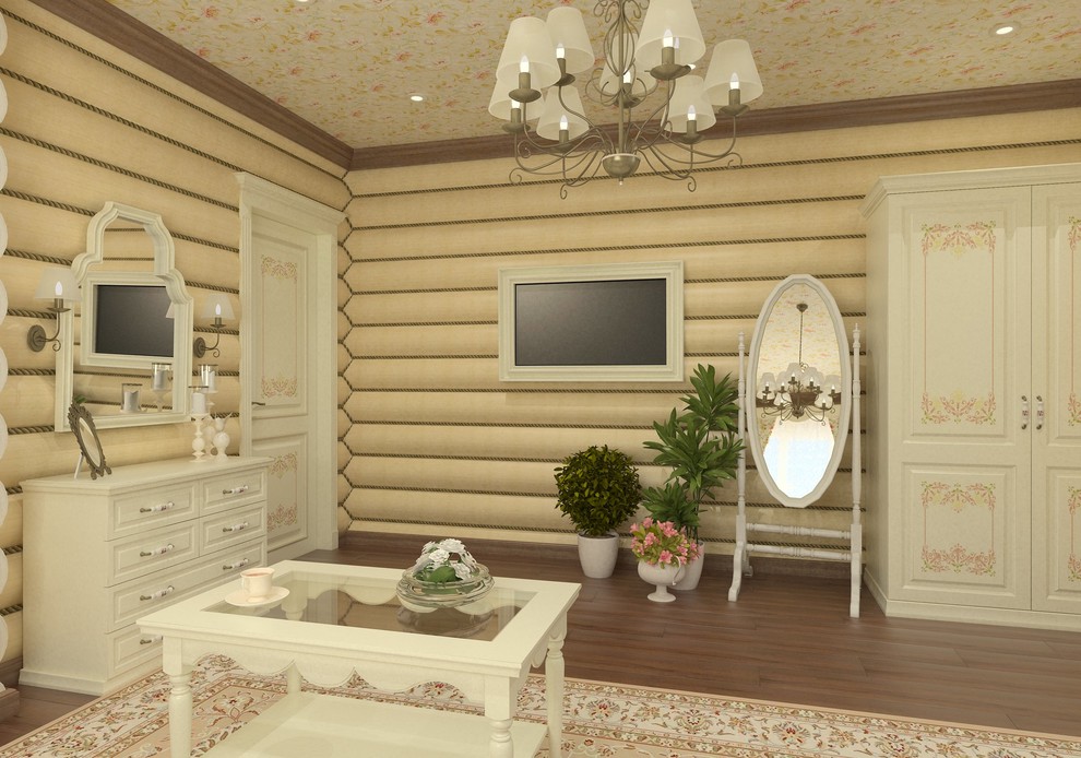 Интерьер бревенчатого дома в г. Кодинск