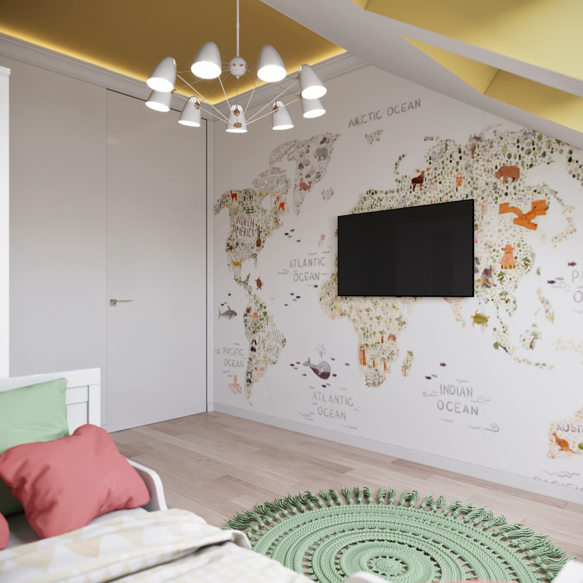 Двухуровневая квартира в ЖК Форест