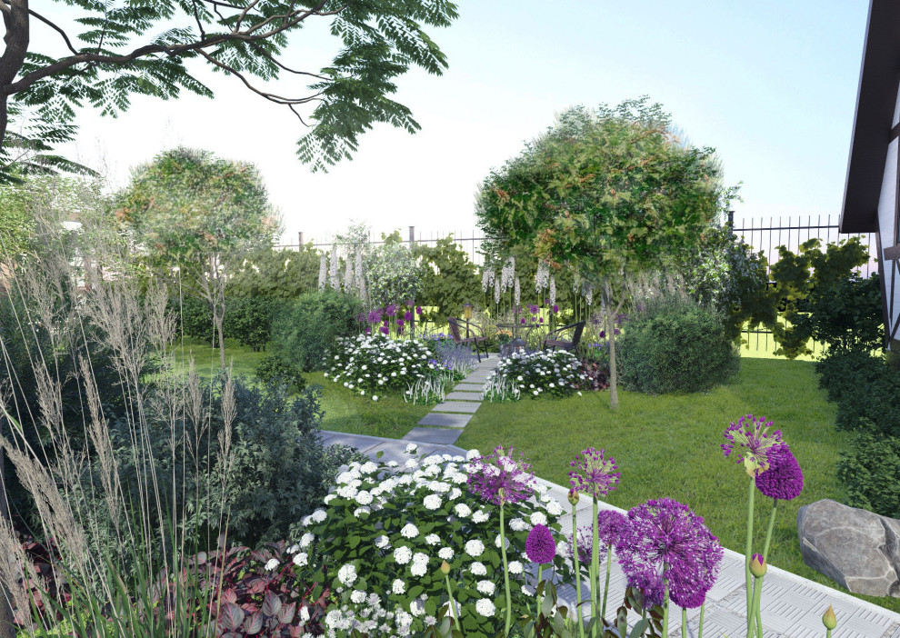 Обложка проекта: Проект благоустройства частного участка. СНТ Рассвет