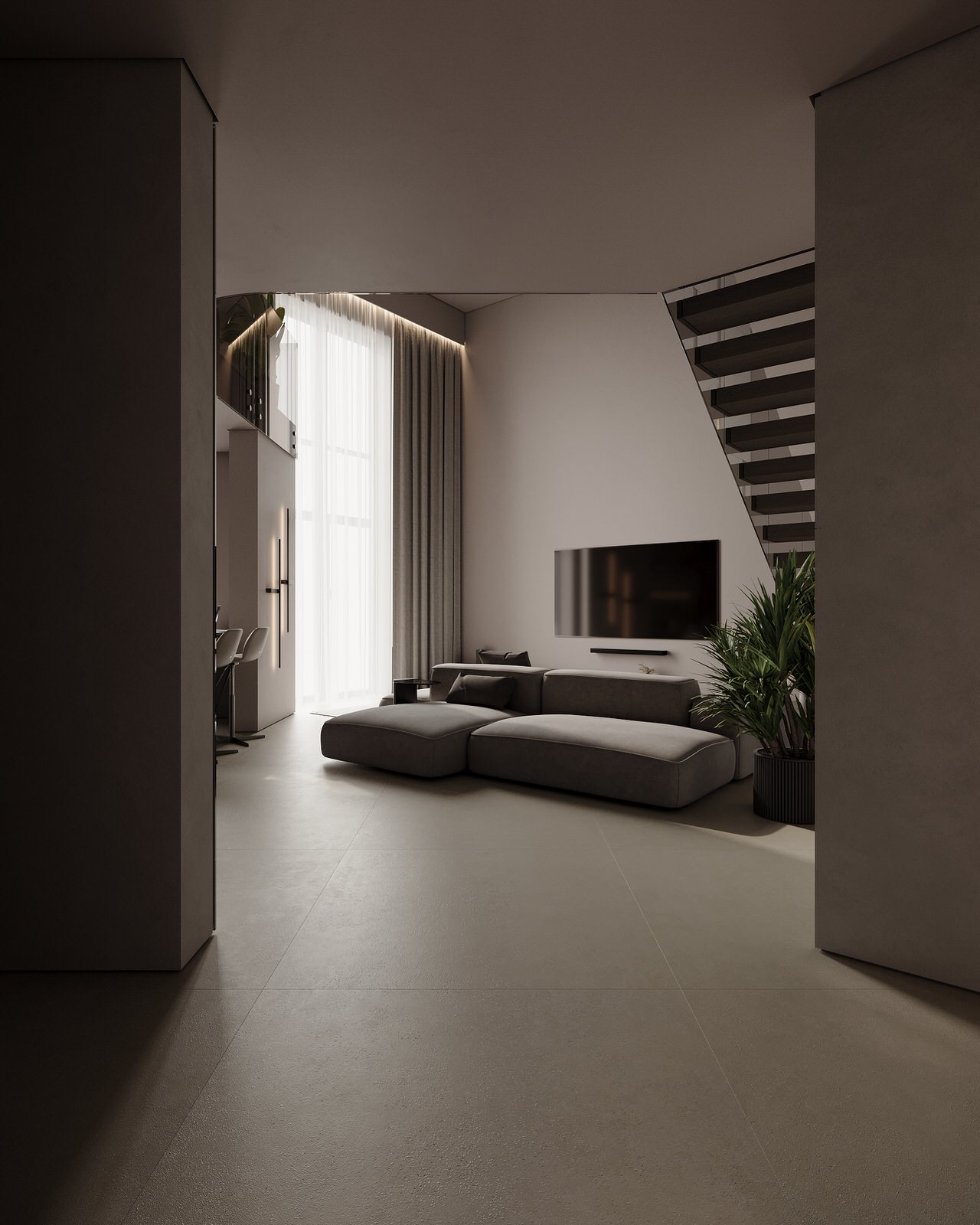 Двухуровневая квартира 120 м2, ЖК Дом На Пушкина, Калининград