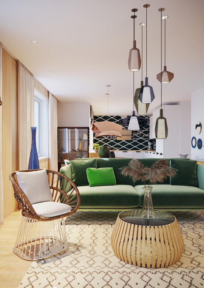 Обложка проекта: Проект квартиры "Этно мотивы"