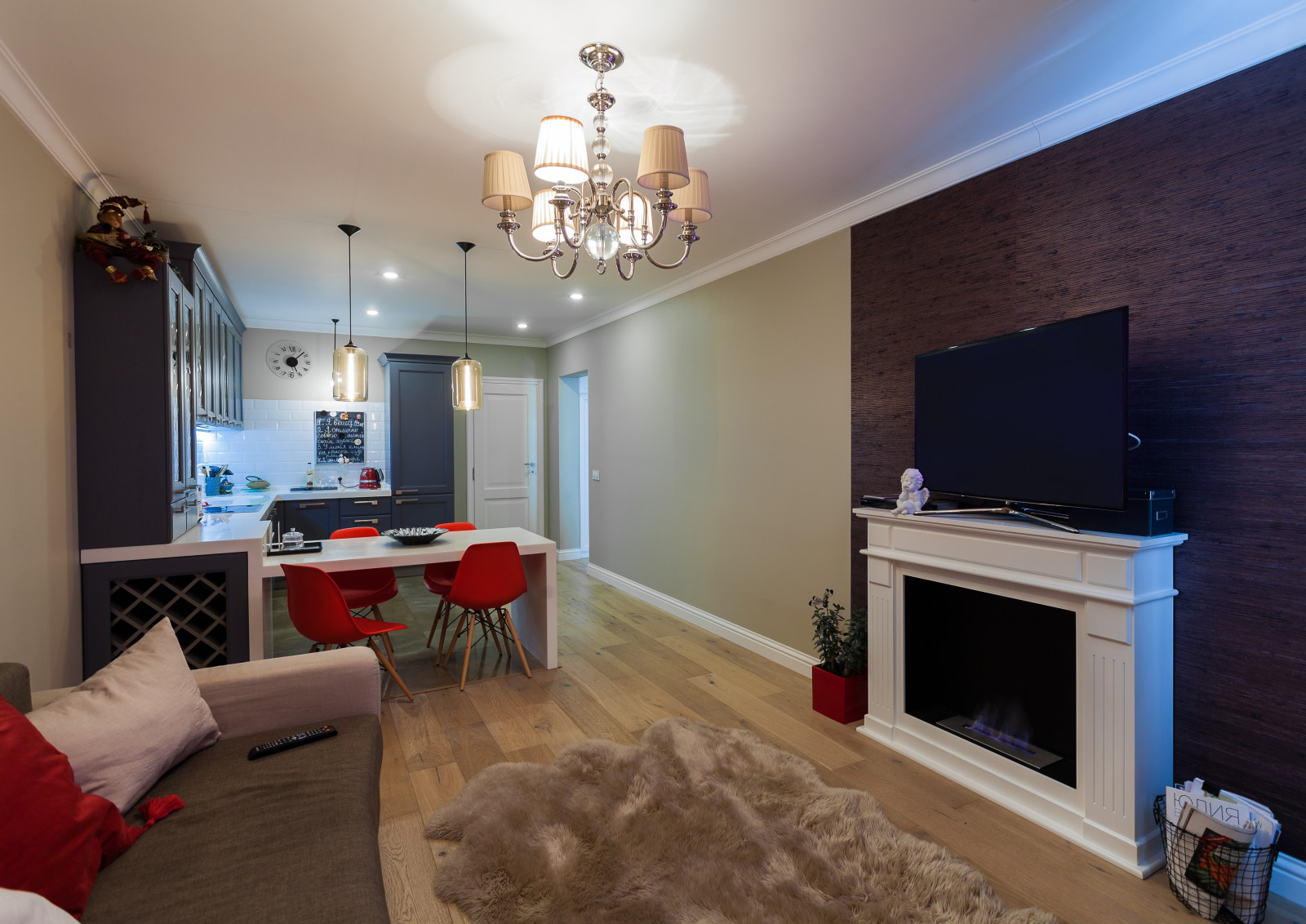 квартира на Нагатинской набережной.