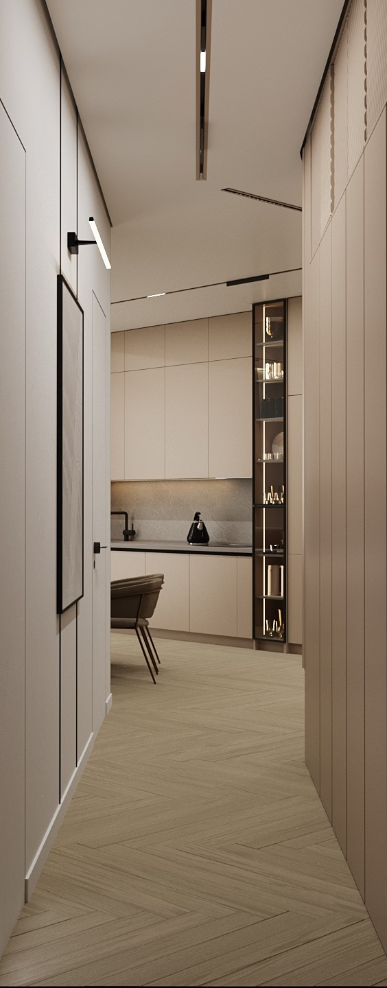 Дизайн проект квартиры для молодой семья с ребенком