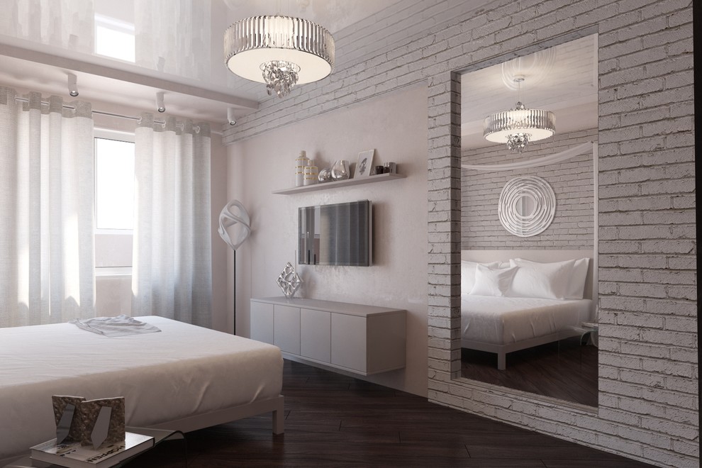 Дизайн двухкомнатной квартиры в стиле хай-тек