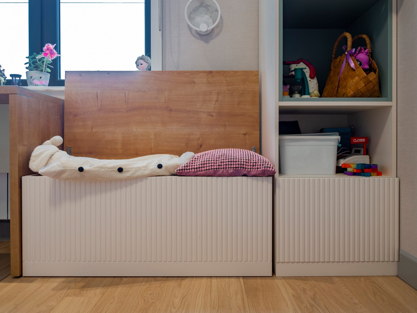 Меблировка детской комнаты для девочки 5 лет