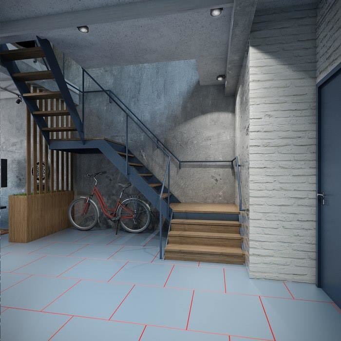 Проект двухуровневой квартиры  в ЖК  "Шаляпинская усадьба"