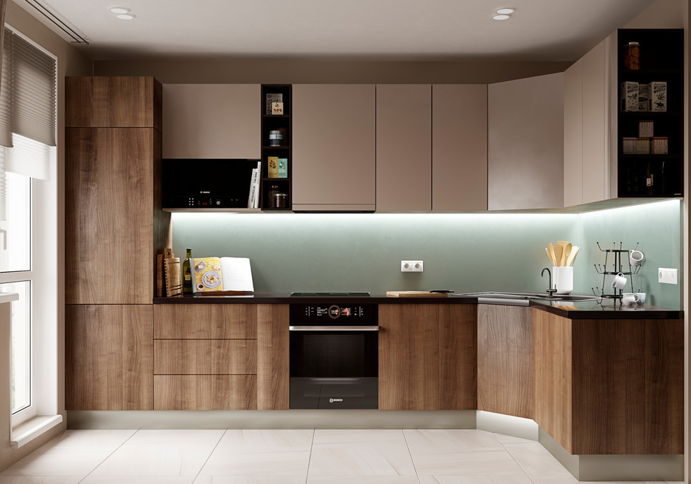 Дерево и хайтек