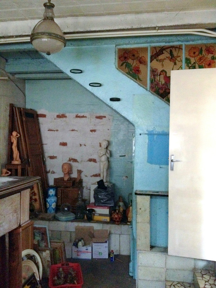 До и после: Полное обновление дома 1950-х годов в Тулузе