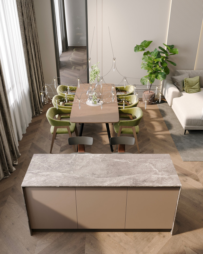 ЖК Михайловский Гостиная