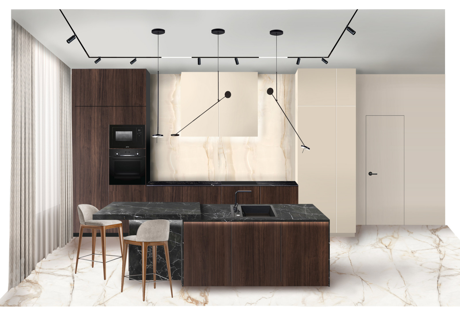 Archirtectural and Interior sketches